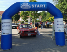 Start- bzw. Zielbogen